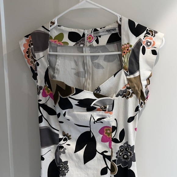 GORGEOUS NECESSARY OBJECTS DRESS SIZE SMALL🖤🩷💚🩶 - Picture 3 of 7